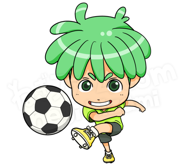 サッカーキャラクター「シュー太」」