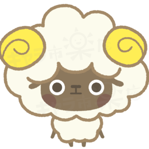 羊のキャラクター「めりらむ」